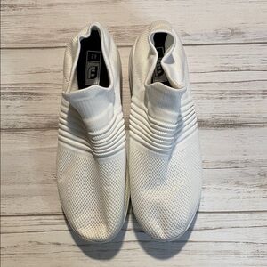 White Slip-On Mesh Woman’s Shoes